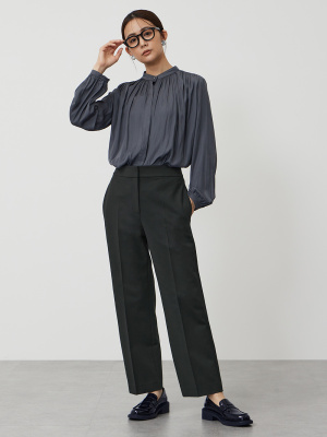 PLST(プラステ)公式 | コットンブレンドストレートパンツ