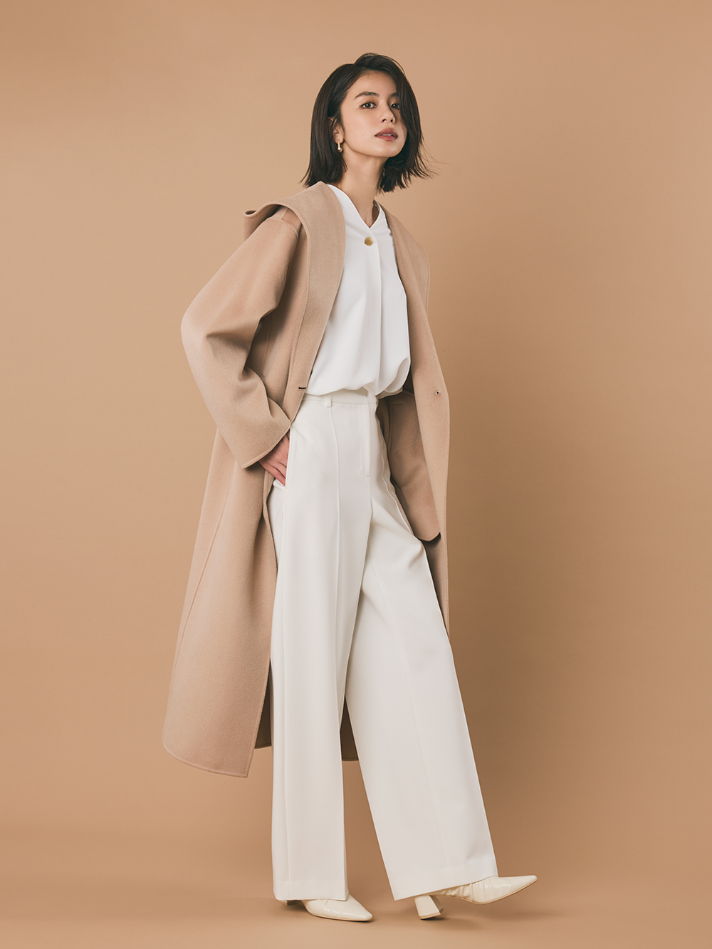 プラステ　ウォームリザーブ　ベージュ　セットアップ PLST(プラステ)公式｜冬の様々なシーンを快適に WARM RESERVE