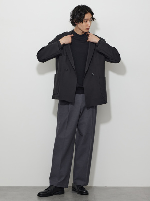 PLST(プラステ)公式 | テックストレッチダブルブレストジャケット