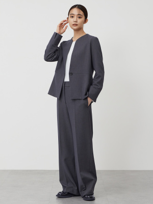 プラステ　ウォームリザーブ　ジャケット　パンツ　セット PLST(プラステ)公式 | ウォームリザーブペプラムジャケット