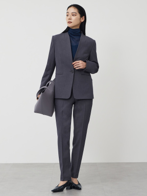 最終値下げ【PLST】Wブレンドウォームリザーブダブルジャケット・パンツMサイズ 最終値下げ【PLST】Wブレンドウォームリザーブダブルジャケット