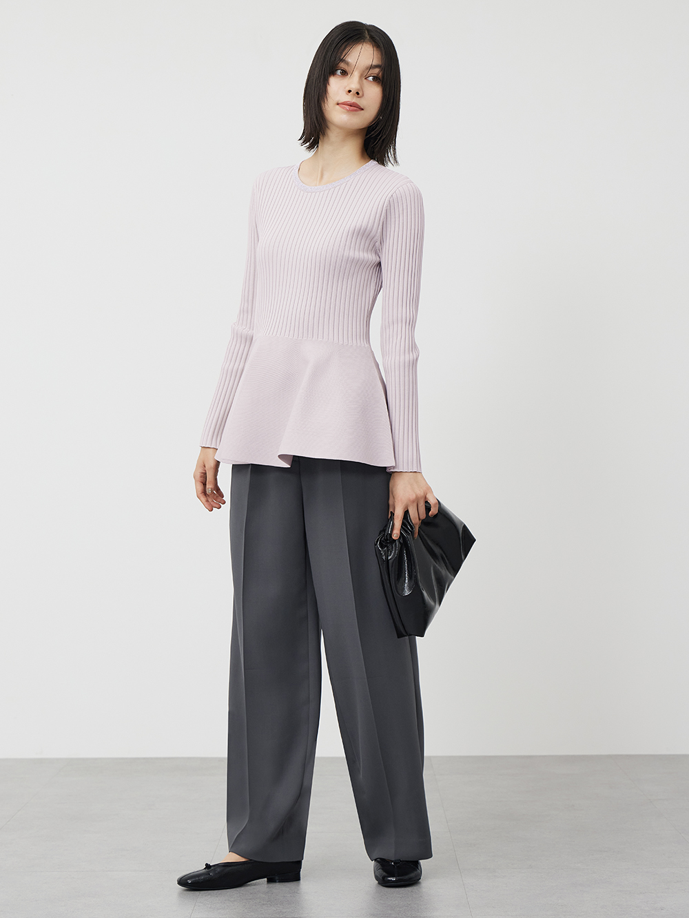 ロングナロースカート、2025年春モデル ドロップモチーフイヤリング