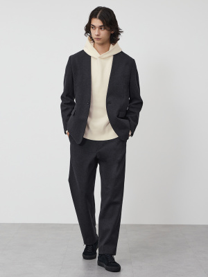 PLST(プラステ)公式 | プレシャスニットメルトンノーカラージャケット