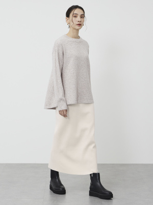 PLST(プラステ)公式 | ミックスヤーンペプラムニットセットアップ