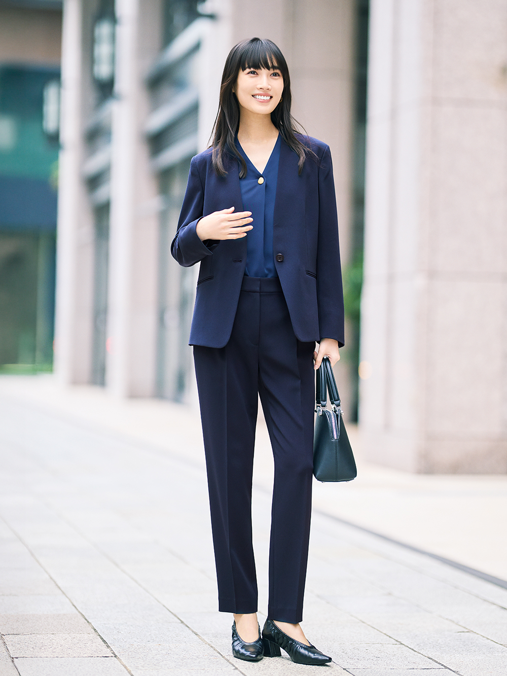 トリアセブレンドカラーレスジャケット