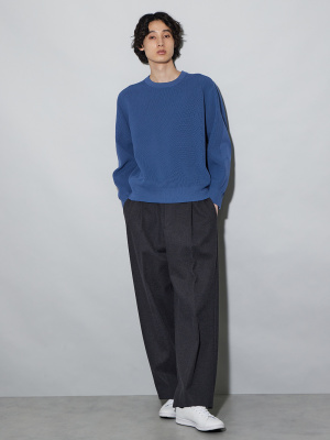 PLST(プラステ)公式 | プレシャスニットメルトンワイドパンツ