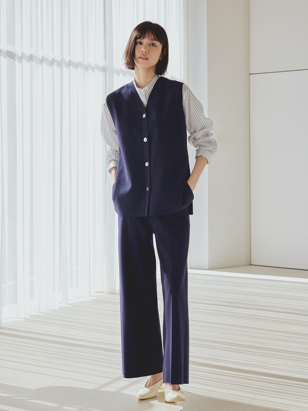 トリアセブレンドダブルジャケット、【再入荷】トリアセブレンド2