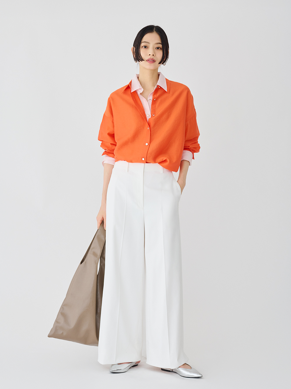 シャツ​×ワイド