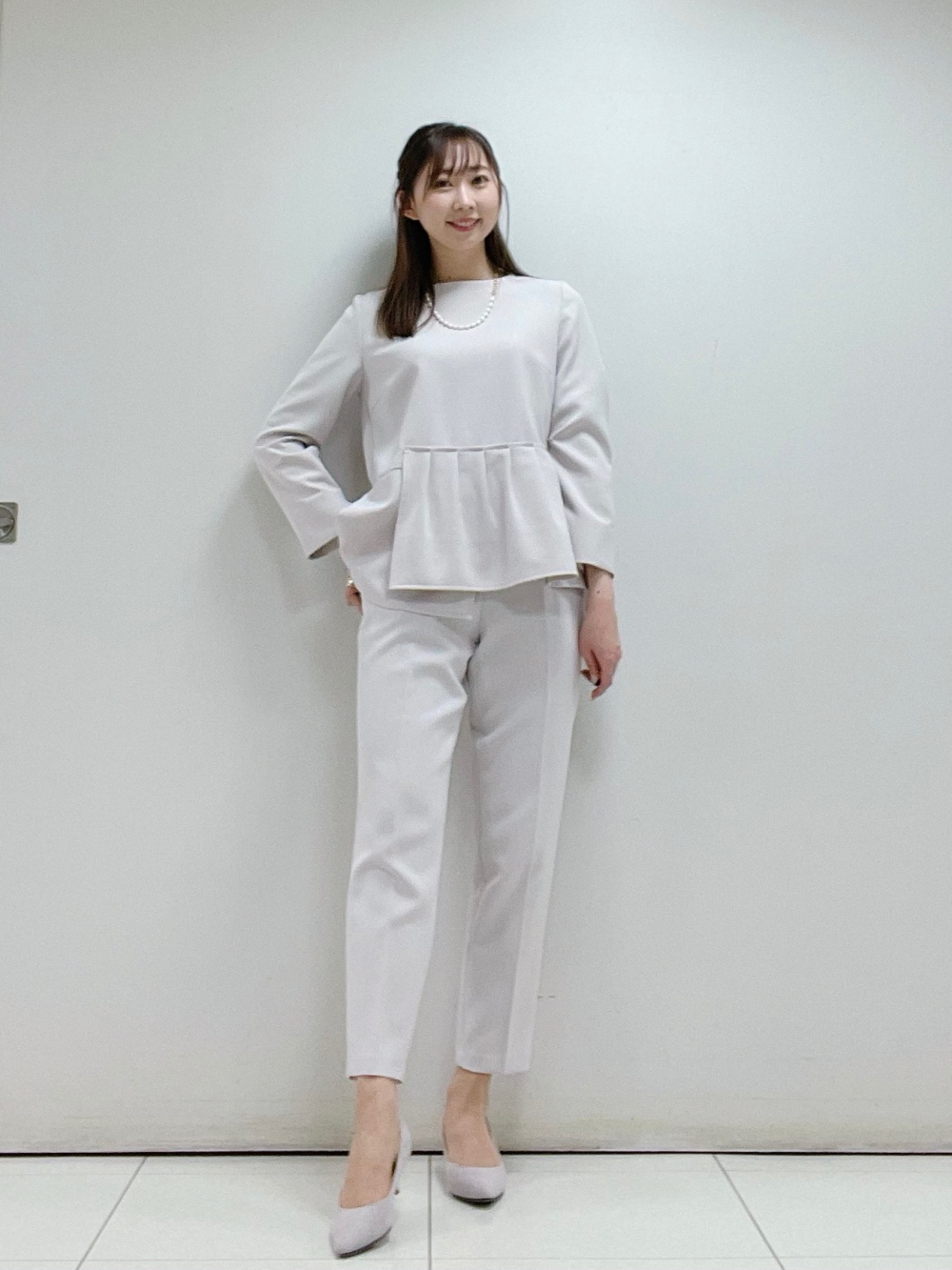 PLST ☆ティアードブラウスパンツセットアップ☆Mサイズ☆新品未使用 PLST(プラステ)公式 | ティアードブラウスパンツセットアップ