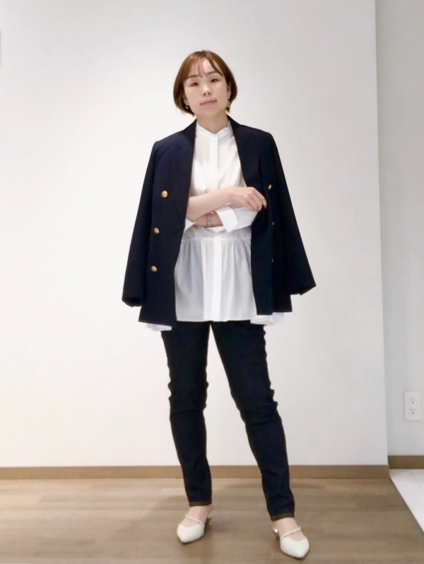 大きいサイズレディース チュニック フロントタックポケット付き