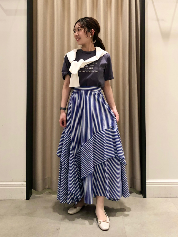 ラッフルタイプライタースカート Women プラステ