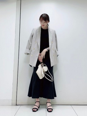 PLST(プラステ)公式 | リネンブレンドダブルジャケット