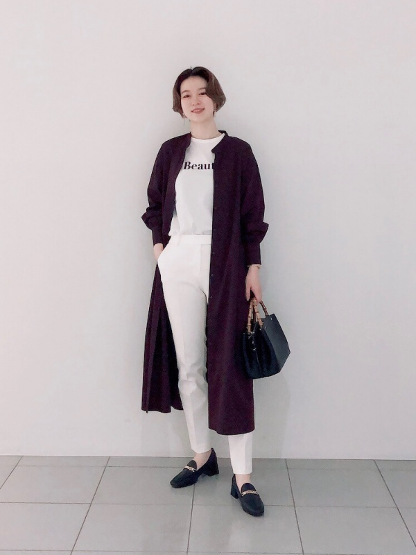 プラステ　ウォームリザーブ　ベージュ　セットアップ 公式スタイリング | プラステ