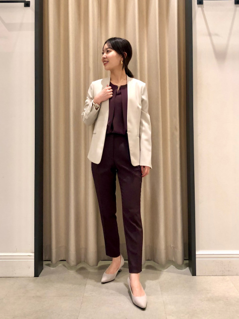 2WAYライトストレッチカラーレスジャケット、フェイクレザー2WAYトート