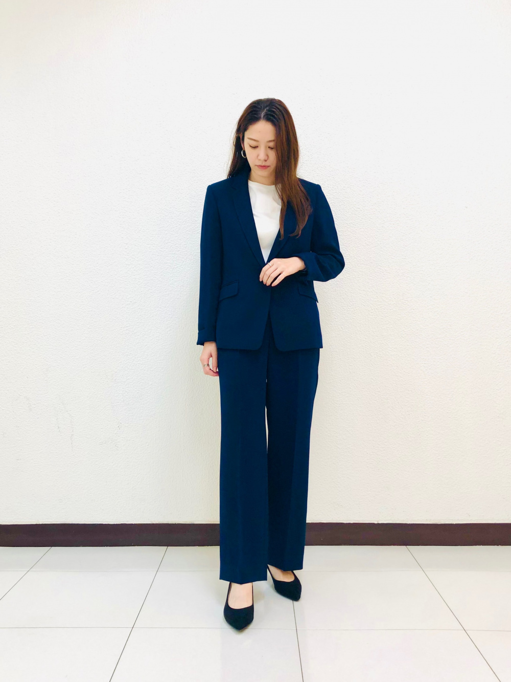 プラステ トリアセブレンドテーラードジャケット PLST(プラステ)公式