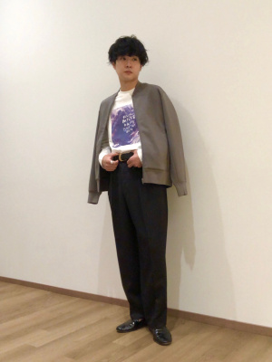 専用　PLST セットアップ　ノーカラー　パンツ　グレー　M ウールブレンド PLST(プラステ)公式 | パンツ(レディース)
