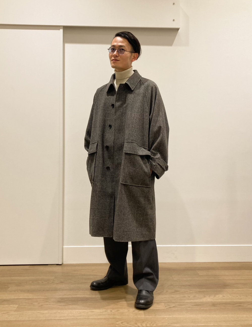 PLUS STYLE トラウザーズ（ダブルクロス）、ダブルクロスジャケット