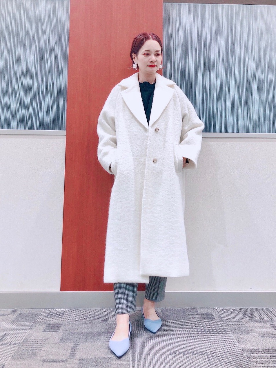 シャギーチェスターコート、エクストラファインメリノミドルゲージ