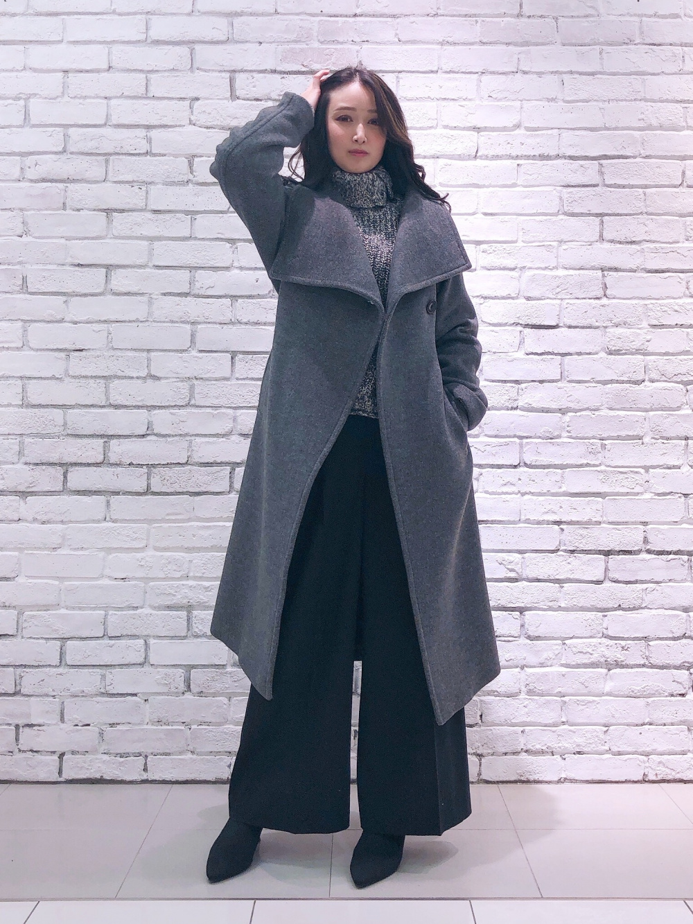 PLST ヤクブレンドコート PLST ヤクブレンドコート