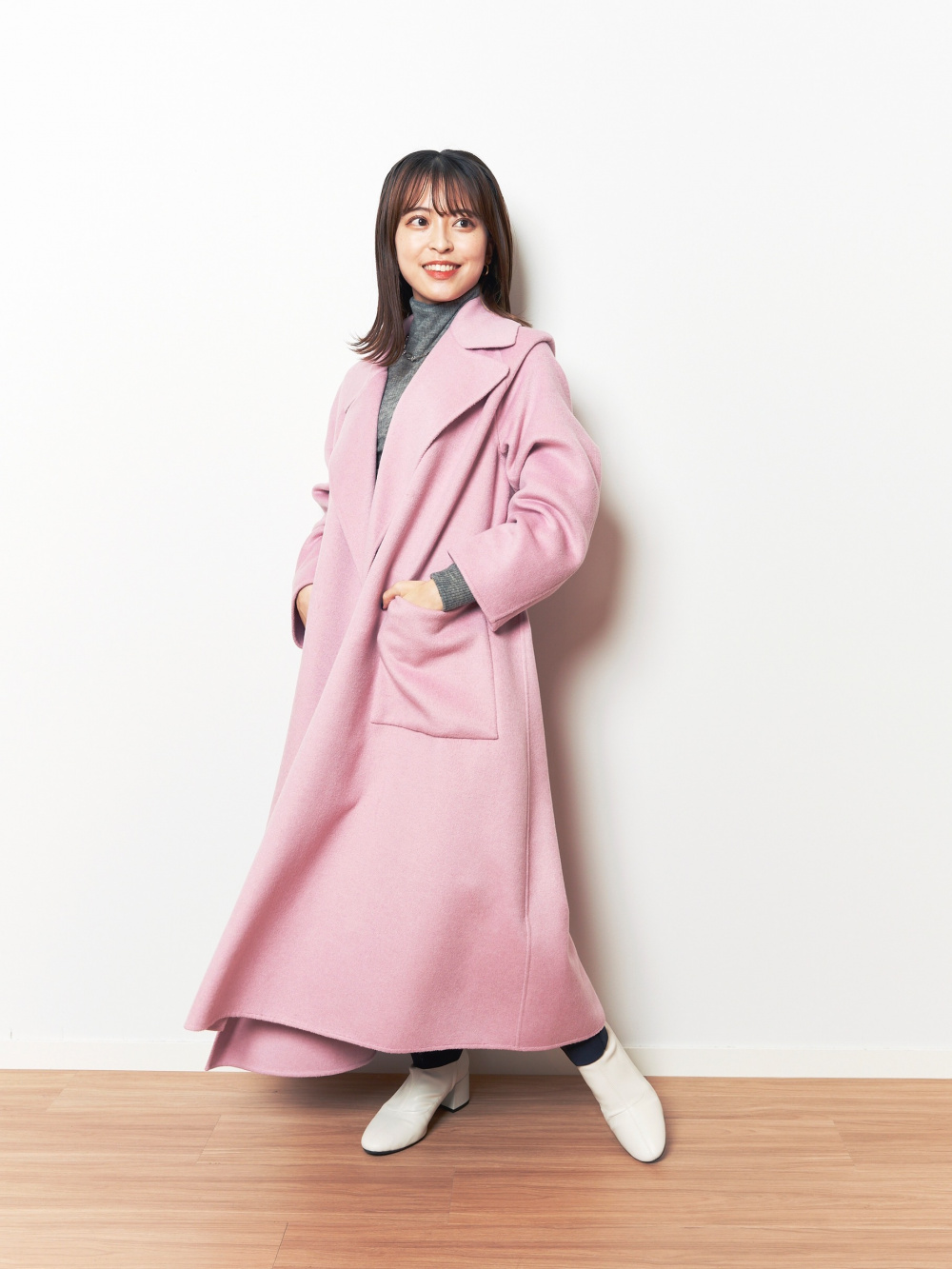 わたべ様専用です※パラスパレス☆スタンド襟ウールロングコート 【公式