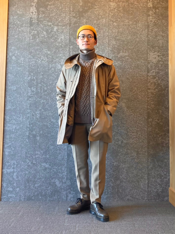 PLUS STYLE トラウザーズ（ダブルクロス）、ダブルクロスジャケット