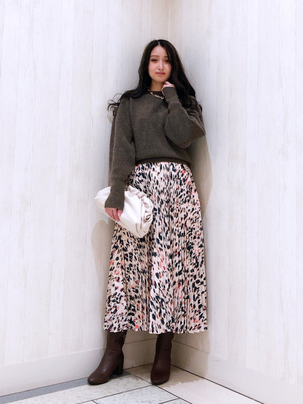 新品】セットアップがお得✨シャツ&スカート size F/M 秋冬新作