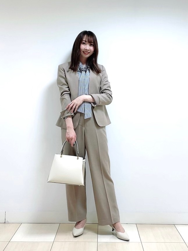 シャークツイードカラーレスジャケット、シャークツイードストレート