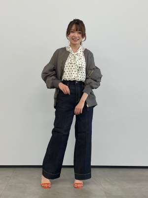 プラステ　ハイライズワイドジーンズ　XS PLST(プラステ)公式 | ハイライズワイドジーンズ