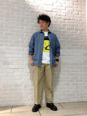 PLST(プラステ)公式 | ストレッチツイル2タックワイドパンツ