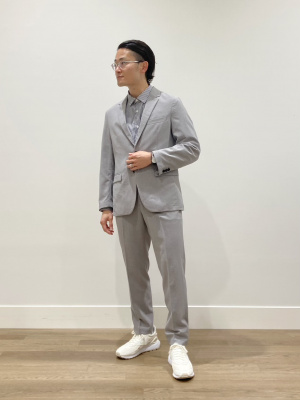 PLST（プラステ）の「Men トロピカルクロステーラード