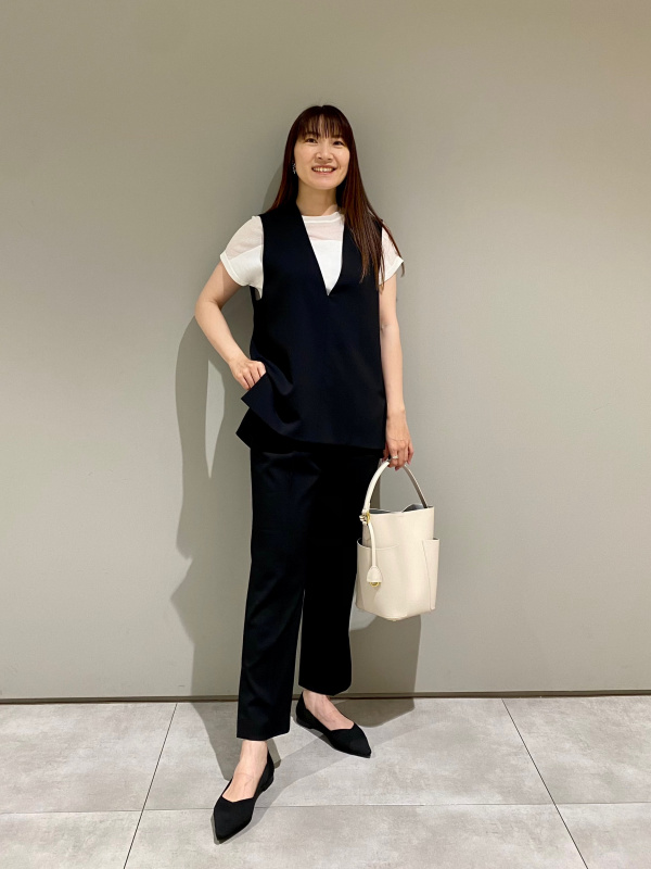 プラステ コンフォートリュクス Vネックベスト パンツ 2点