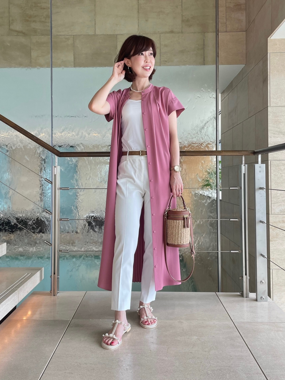 クールタッチコットンボックスTシャツ（接触冷感）（半袖）、サマー