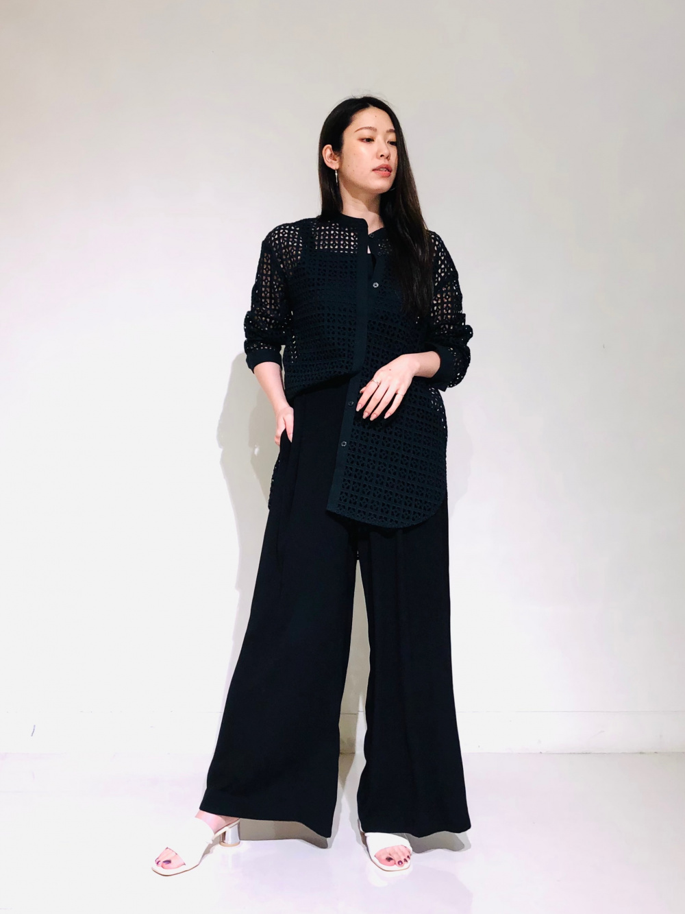 PLST - 専用【PLST/新品未使用タグ付き】オープンワークレース