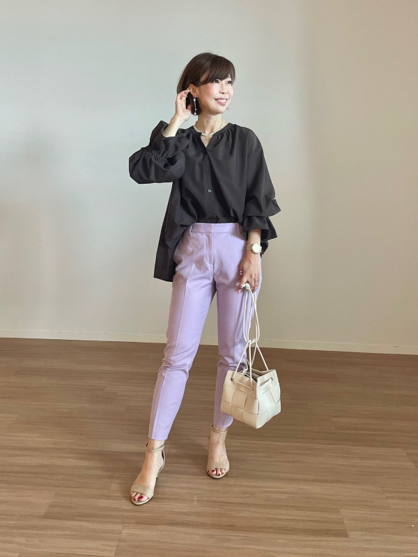 【yuu】プラステ PLST(プラステ)公式 | 2024年モデル ジョーゼットフロントタック