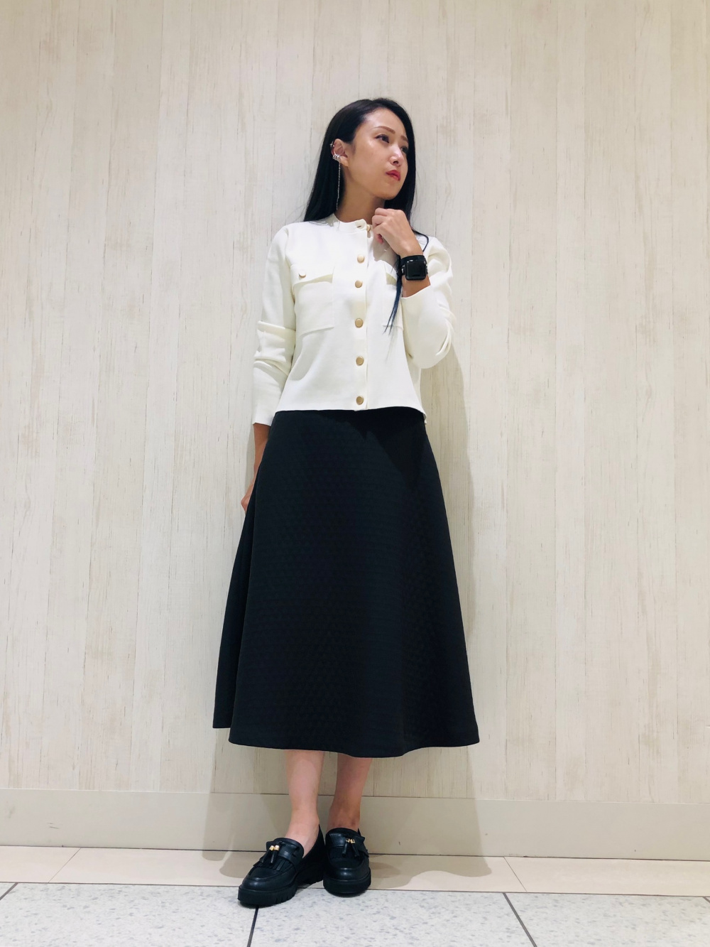 JOHN'S CLOSET カバーオール 「13」ダック地 襟コーデュロイ