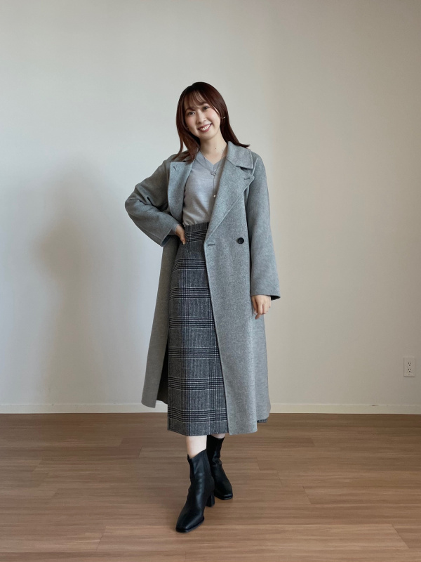 PLST♡着回し力抜群 大人綺麗め2wayコート 公式スタイリング | プラステ