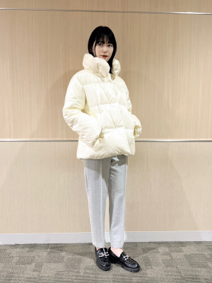 PLST(プラステ)公式 | 2WAYネックオーバーサイズダウンジャケット