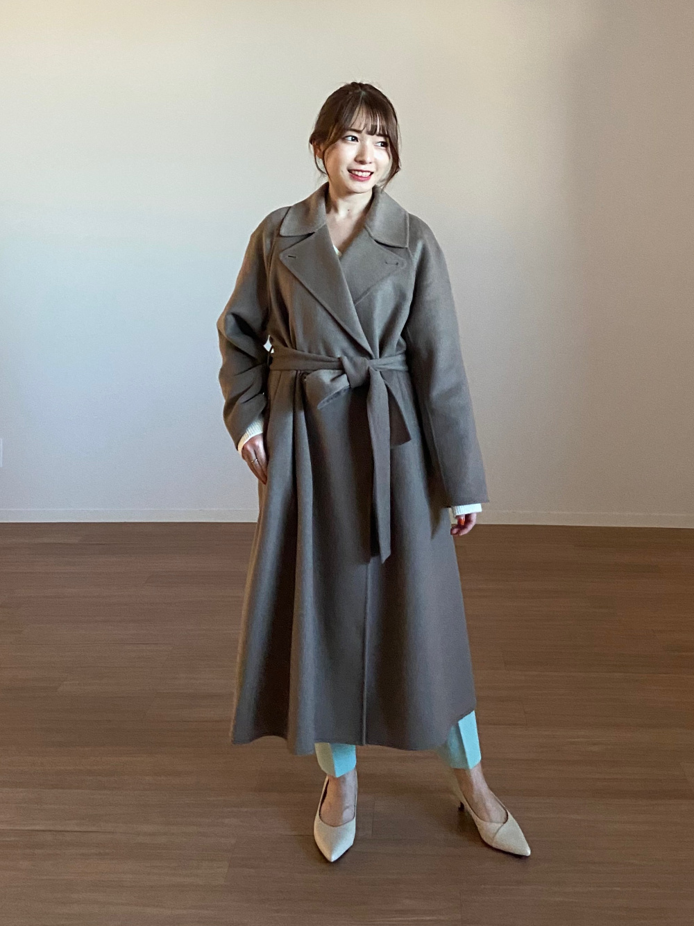 PLST ウールナイロンリバーコート♡ PLST ウールナイロン リバーコート