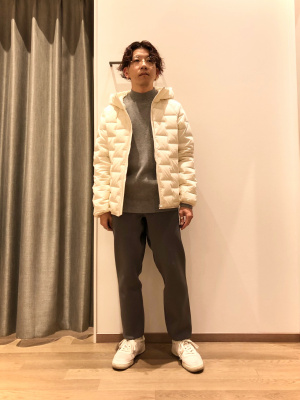 PLST(プラステ)公式 | ノンキルトフーデットダウンパーカ（撥水）