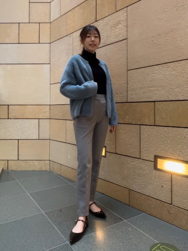 丈長め】スティックパンツ(ウォームリザーブ)(レディース)の 丈長め】スティックパンツ(ウォームリザーブ)(レディース)の