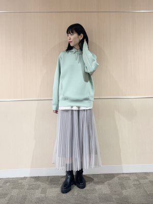 PLST(プラステ)公式 | シアーチェックロングシャツ（長袖）