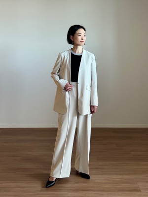 2024 PLST ハイストレッチトリコットスーツ　S　プラステ PLST(プラステ)公式 | 2024年モデル ハイストレッチトリコット