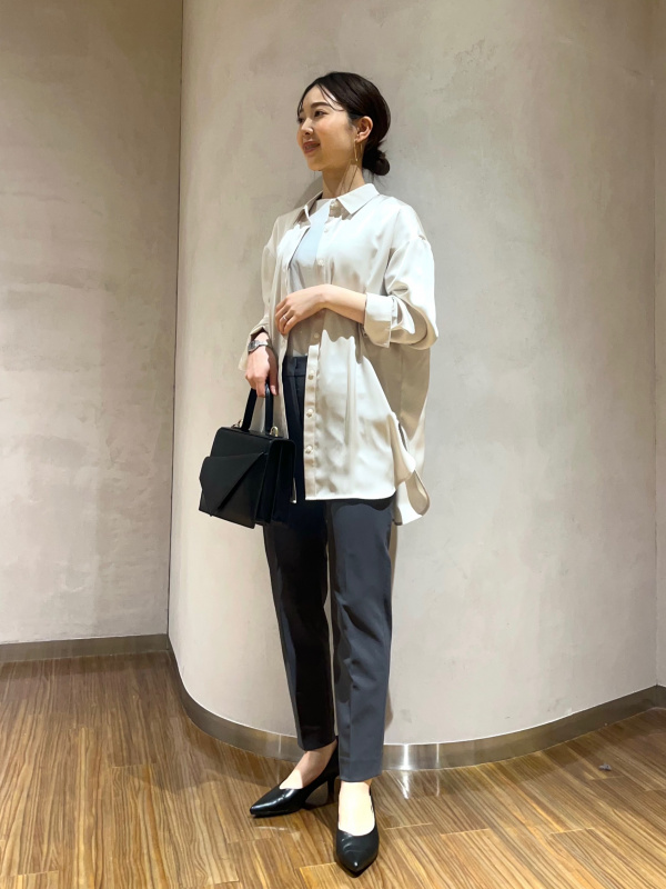 1回着　美品　プラステ　23SS UVカット　ウォッシャブル ジレ　　　M 公式スタイリング | プラステ