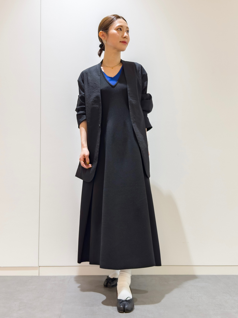 ✨美品✨ プラステ ストレッチ ウォッシャブル ノーカラー