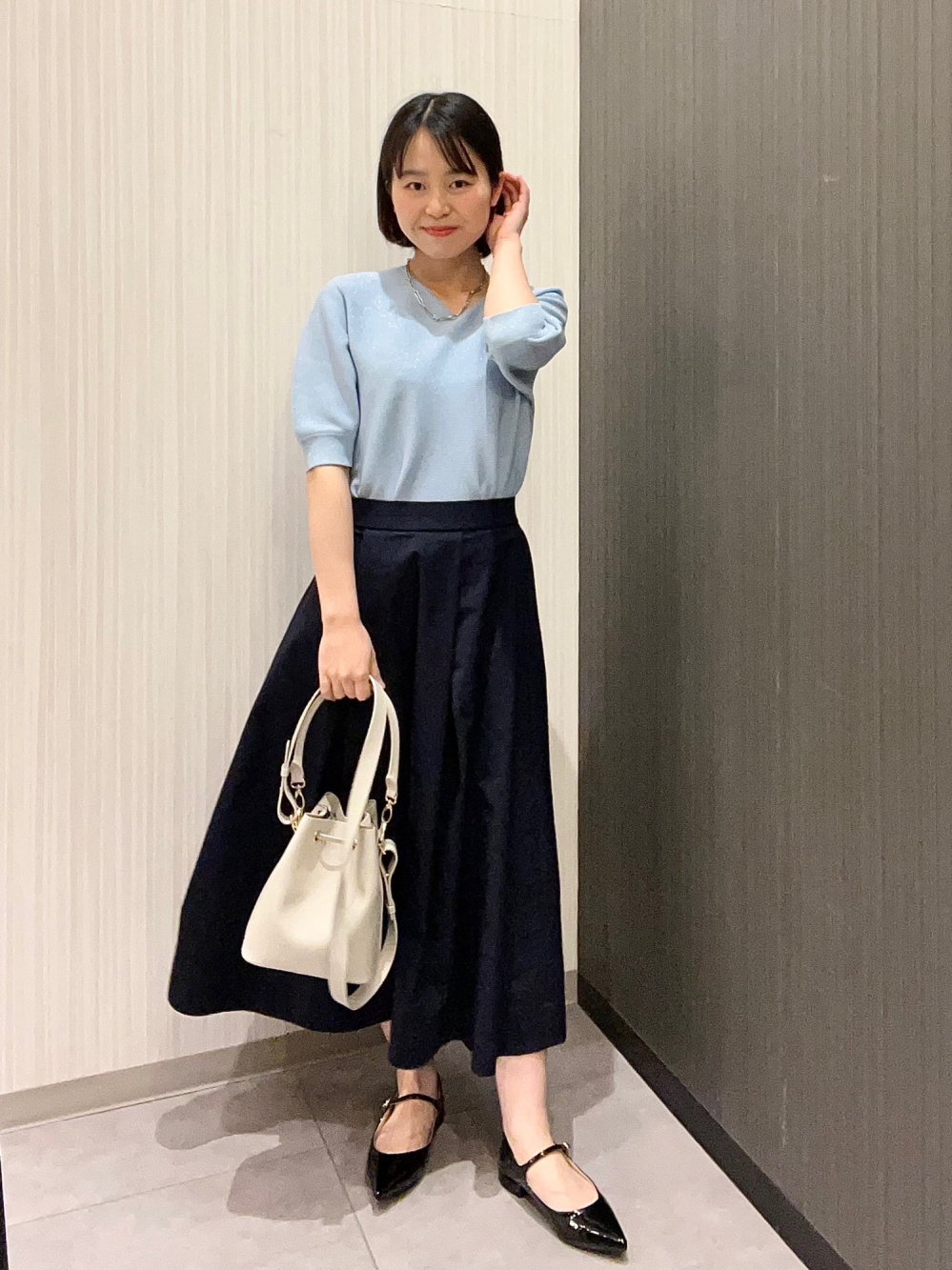 プラステ　アートフラワープリントフレアスカート PLST(プラステ)公式 | アートフラワープリントフレアスカート