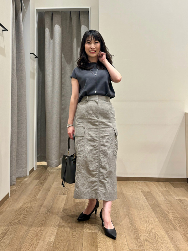 ロングスリーブスカラップブラウス [C7286] | トップス全品送料