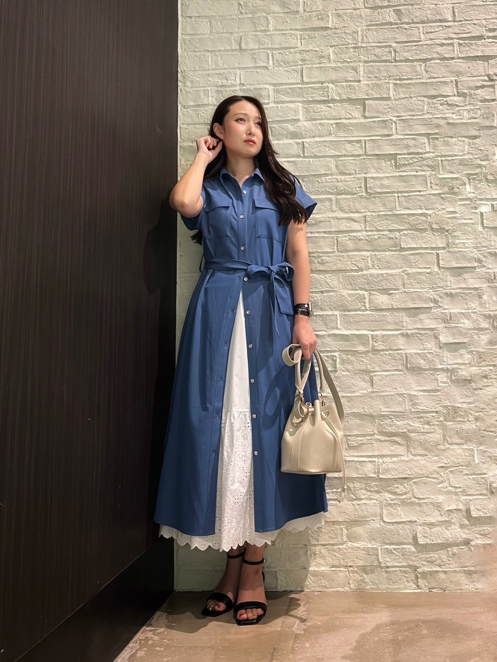 【レア美品】Vaquera バケラ　ブラプリント　半袖Tシャツ　ワンピース フラダンス Tシャツ 速乾加工 半袖 ピカケ&マイレ柄 ネコポス対応可