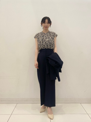 【極美品✨】PLST グレー ダブル セットアップ パンツ ウォッシャブル SUIT SELECT セットアップ 「洗える4釦ダブルジャケット＋パンツ