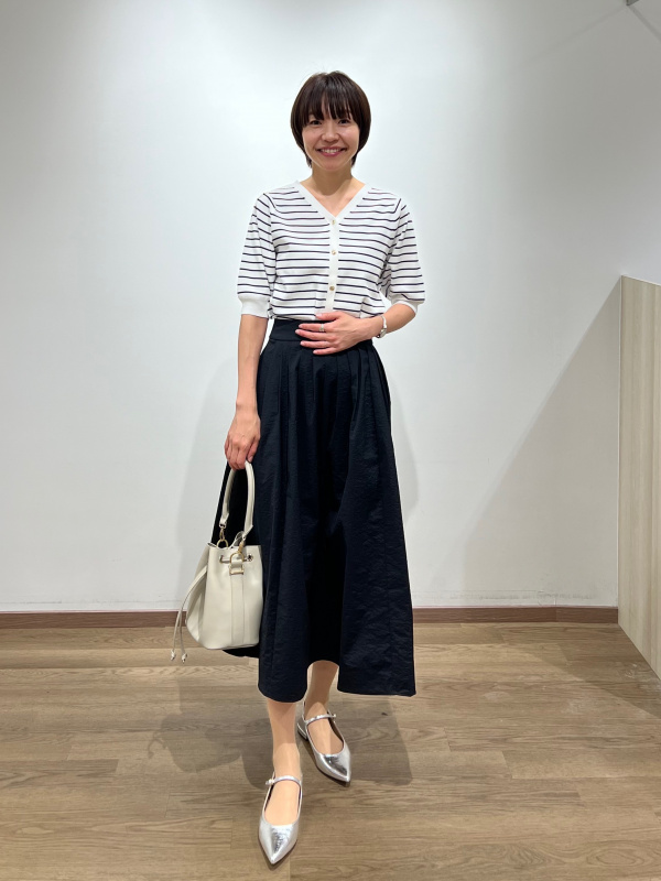 【新品・未使用】プラステ　フレアスカート　撥水 公式スタイリング | プラステ