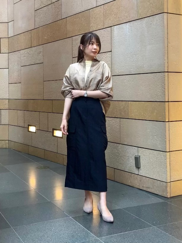 楽天市場】ロングスリーブスカラップブラウス レディース 20代